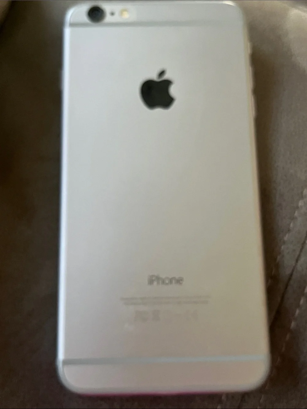 Apple Black iPhone 6 with Front Home Button with speck case